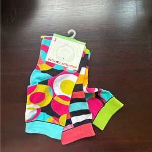 LittleMissMatched Multicolor Women's Socks